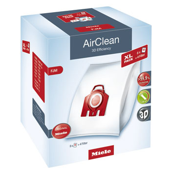 FJM Miele Vacuum bags Super Value Pack - 16 Bags and 8 Filters