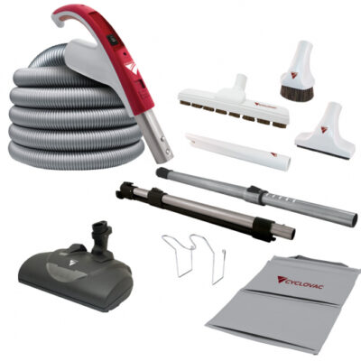 Cyclovac 35' Hose Premium 360 Carpet Brush