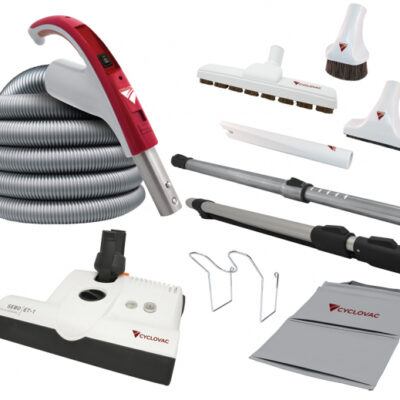 Cyclovac 35' Hose Ultimate Sebo Carpet Brush