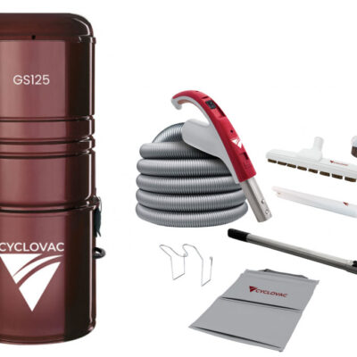 Cyclovac GS125 with 35′ LV Hardfloor Kit (Combo)