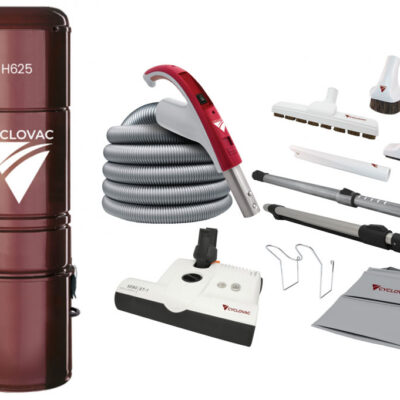 Cyclovac H625 with 35' Hose Ultimate Sebo Carpet Brush (Combo)
