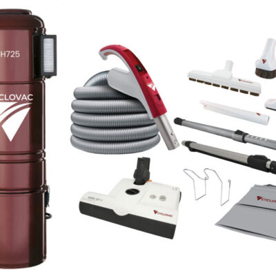 Cyclovac H725 with with 35' Hose Ultimate Sebo Carpet Brush (Combo)
